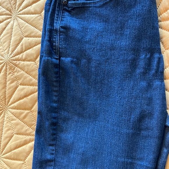 NYDJ Clarissa Ankle Pants in Dark Wash five pocket style size 6. #M10M45T - Picture 4 of 11